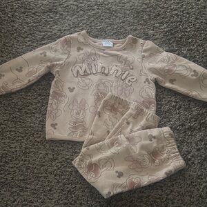 Disney Minnie Mouse Kids Set - Light Brown